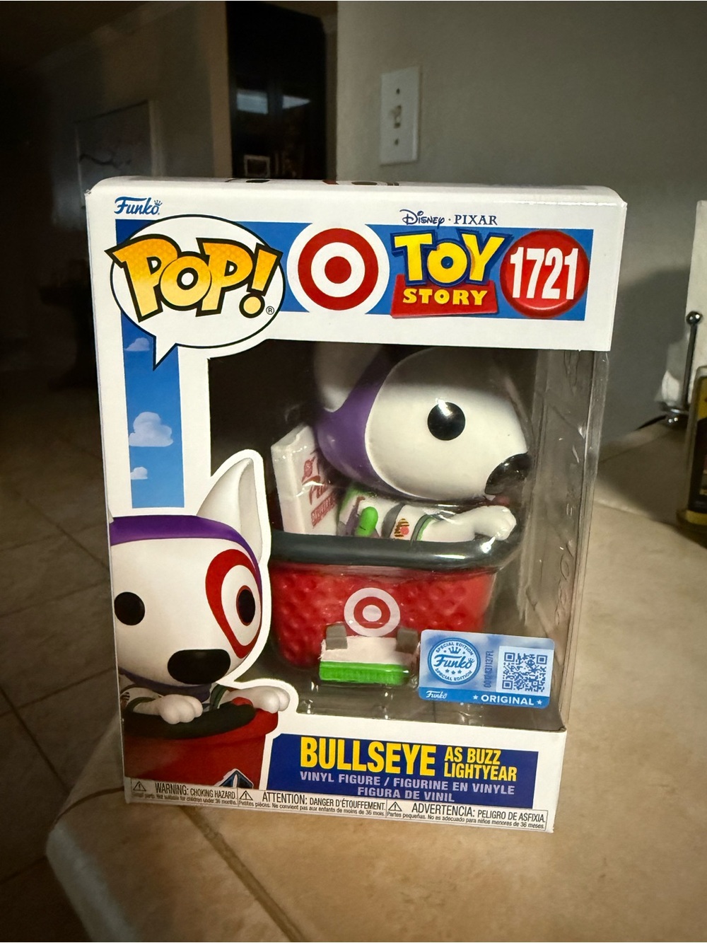 Funko Pop Pixar Toy Story 5 Bullseye as Buzz lightyear